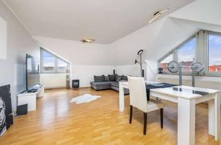 Wohnung kaufen in 86609 Donauwörth, Ganz oben wohnen – lichtdurchflutete, renditenstarke 3-Zi.-DG-Whg. & Tiefgarage | Toplage Donauwörth