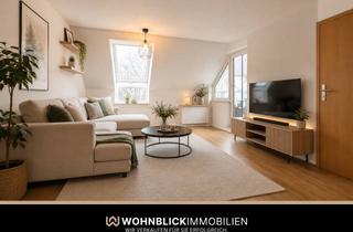 Wohnung kaufen in 71336 Waiblingen, Naturnah & ruhig: Gepflegte 3-Zimmer-Dachgeschosswohnung mit Loggia in Waiblingen-Hohenacker