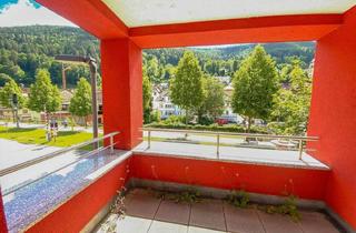 Wohnung kaufen in 75323 Bad Wildbad, Barrierefreie 2-Zimmer-Eigentumswohnung in zentraler Lage von Bad Wildbad