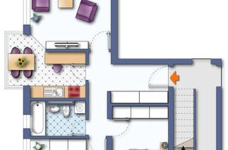 Wohnung mieten in 15834 Rangsdorf, 3 ZKB Hell, schön geschnitten und mit Balkon...