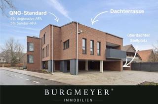 Penthouse mieten in 49808 Lingen, Das Penthouse, was keine Wünsche offen lässt! - Neubau, QNG, 143 m², Dachterrasse u.v.m.