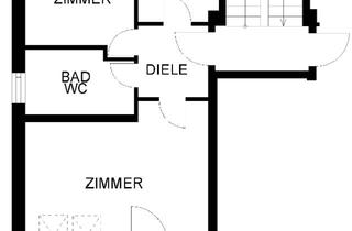 Wohnung mieten in Steinweg, 31319 Sehnde, Mit B-Schein: 2- Zimmer Wohnung in Sehnde