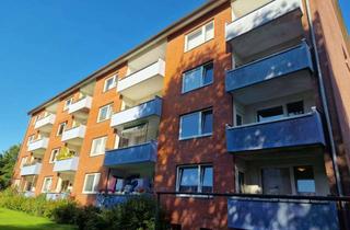 Wohnung mieten in Beethovenstr., 24837 Schleswig, Sonniger West-Balkon nahe Brautsee! Gemütliche 3-Zimmer-Wohnung mit zukunftssicherer BHKW-Heizung