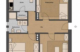 Wohnung mieten in Walther-Rathenau-Straße 208, 26954 Nordenham, Zentrale Dreizimmerwohnung in Nordenham