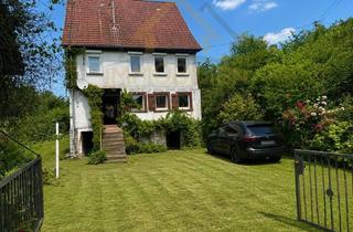 Bauernhaus kaufen in 74744 Ahorn, Schnäppchen auf dem Land: Bauernhaus + Scheune, Naturblick und eigener Zufahrt in einem OT von Ahorn