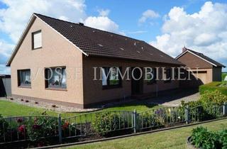 Haus kaufen in 26831 Bunde, RESERVIERT - Courtagefrei für Käufer - Bezugsfreier Bungalow mit freier Aussicht
