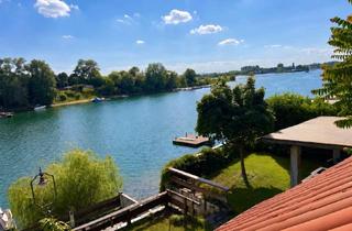 Haus kaufen in Rosenweg 34, 67580 Hamm, Haus am Eicher-See, Doppelparzelle direkt am Wasser