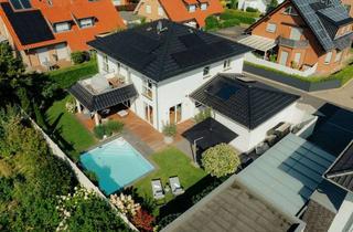 Villa kaufen in 32425 Minden, Architektenvilla mit Wellnessgarten und Pool in Minden