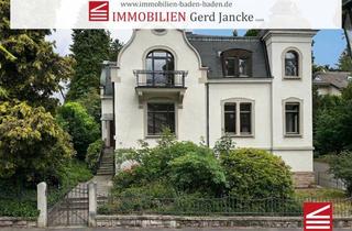 Villa kaufen in 76530 Baden-Baden, Baden-Baden – denkmalgeschützte Jugendstilvilla in ruhiger Innenstadtlage!