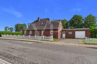 Einfamilienhaus kaufen in 26529 Osteel, Renovierungs / Sanierungsbedürftiges Einfamilienhaus mit herrlichem Garten und Platz für Neues