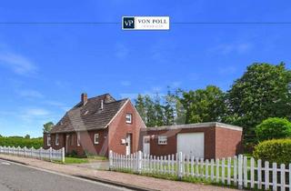 Einfamilienhaus kaufen in 26529 Osteel, Sanierungsbedürftiges Einfamilienhaus mit herrlichem Garten und Platz für Neues