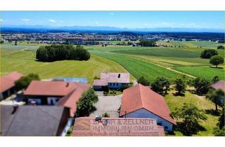 Haus kaufen in 83527 Kirchdorf, Berg - Idyllisches Anwesen: Hofstelle mit 2 Zweifamilienhäuser, Garagen & Lagerhalle und Grünflächen