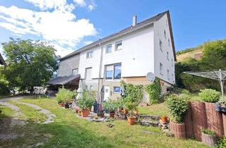 Haus kaufen in Bachwiesenstraße 20, 74676 Niedernhall, Gepflegtes Wohnhaus mit 2 Wohneinheiten, 120 qm Scheune und Kombiheizung