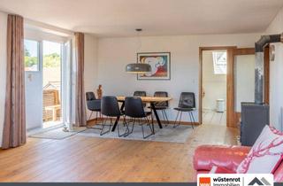 Wohnung kaufen in 86842 Türkheim, Wohnen mit Charme unter dem Dach – 4-Zimmer-Wohnung mit Westbalkon, Garage und Kaminofenanschluss
