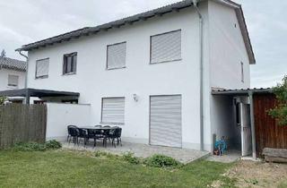 Haus mieten in 94368 Perkam, Moderne Doppelhaushälfte mit schönem Garten
