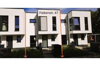 Haus mieten in Falkenstr. 47, 40789 Monheim, Wohntraum! Neuwertiges, großzügiges Reihenmittelhaus mit Smart Living, Garten und Garage in Monheim