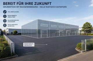 Gewerbeimmobilie kaufen in 40882 Ratingen, Flexibel nutzbare Gewerbehalle in Ratingen-Homberg – Baugenehmigung vorhanden | Ideal für Eigennutze