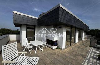 Penthouse mieten in Uerdingerstrasse 421, 47800 Krefeld, Penthouse in Bestlage von Krefeld-Bockum – 110 m² Dachterrasse, Kamin & unverbaubarer Weitblick