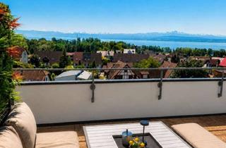 Penthouse mieten in Am Weiher, 88709 Meersburg, Penthouse-Wohnung mit Seeblick & Dachterrasse – voll möbliert ab sofort verfügbar