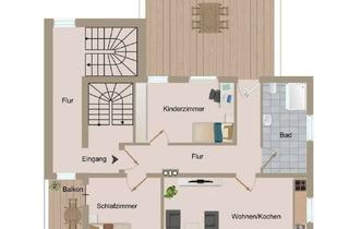 Wohnung mieten in Breslauer Straße 49, 61169 Friedberg, Erstbezug nach Kernsanierung Moderne 3-Zimmer-Wohnung mit ca. 100 m² Wohnfläche und großer Terrasse