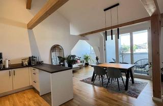 Wohnung mieten in 72202 Nagold, Über den Dächern Nagolds: 2-Zimmer-Dachgeschosswohnung mit EBK und Loggia im Anno 1880
