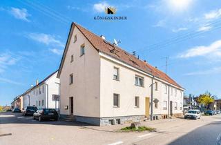 Mehrfamilienhaus kaufen in 74357 Bönnigheim, Mehrfamilienhaus mit freier EG-Wohnung und zusätzlicher Nutzfläche in Bönnigheim