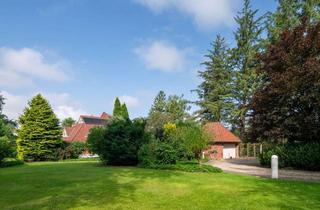 Haus kaufen in 25813 Husum, Naturparadies in Schobüll: Ruhe.Wald.Nordsee - Architektenhaus mit großem Garten, Sauna & Schwimmbad
