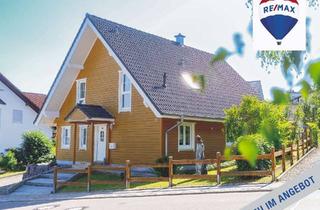 Haus kaufen in 72514 Inzigkofen, RE/MAX: BEZUGSFREI !!! * Einzigartiges EFH-Holzhaus in bevorzugter, familienfreundlicher Lage