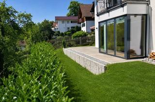 Haus mieten in 82041 Oberhaching, Hochwertige Haushälfte mit Garten in Oberhaching – 6 Zimmer auf 2 Ebenen, 2 TG-Stellplätze
