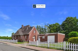 Einfamilienhaus kaufen in 26529 Osteel, Sanierungsbedürftiges Einfamilienhaus mit herrlichem Garten und Platz für Neues
