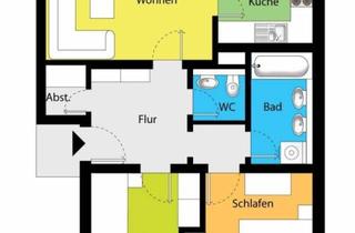 Wohnung kaufen in 01705 Freital, Moderne 3-Zimmer-Wohnung mit Balkon und Tiefgarage in Freital-Deuben