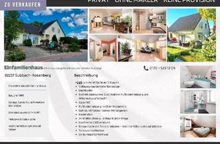 Einfamilienhaus kaufen in 92237 Sulzbach-Rosenberg, Sulzbach-Rosenberg - Freistehendes Einfamilienhaus zu verkaufen