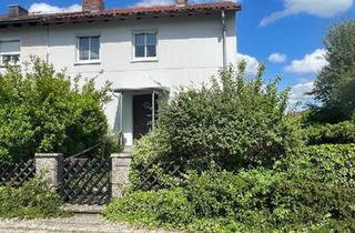 Doppelhaushälfte kaufen in 94447 Plattling, Plattling - Ältere Doppelhaushälfte mit idyllischem Garten