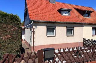 Doppelhaushälfte kaufen in 06766 Bitterfeld-Wolfen, Bitterfeld-Wolfen - gepflegte Doppelhaushälfte in Wolfen