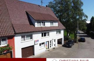 Einfamilienhaus kaufen in 72336 Balingen, Balingen-Ostdorf - IN RUHIGER UND SONNIGER LAGE: Wohn- und Geschäftshaus Ostdorf