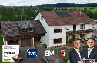 Haus kaufen in 86868 Mittelneufnach, Mittelneufnach - Ideal für Familien und Generationen - großzügiges Zweifamilienhaus in Mittelneufnach