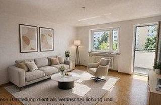 Wohnung kaufen in 81927 München, München - Verkauf 2-Zi-WohnungSüdbalkon Bestlage Muc-Bogenh Provisiosfrei