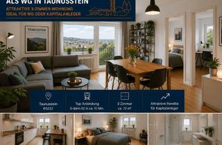 Wohnung kaufen in 65232 Taunusstein, Provisionsfrei / Kapitalanlage in Taunusstein – Sofort Cashflow + massive Steuervorteile nutzen