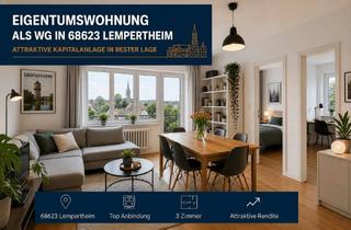 Wohnung kaufen in 68623 Lampertheim, Provisionsfrei / Kapitalanlage in Lampertheim – Sofort Cashflow + massive Steuervorteile nutzen