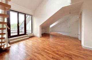 Wohnung kaufen in 40668 Meerbusch, Wohnen auf zwei Ebenen – Maisonette mit sonniger Dachterrasse.