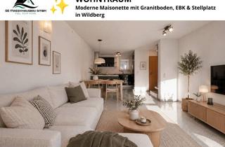 Wohnung kaufen in 72218 Wildberg, WOHNTRAUM - Moderne Maisonette mit Granitboden, EBK & Stellplatz in Wildberg