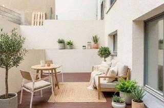 Wohnung mieten in Rostocker Straße 11, 10553 Berlin, HOMESK - 3-Zimmer-Neubauwohnung im Souterrain mit Terrasse in Moabit