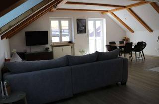 Wohnung mieten in 86368 Gersthofen, Helle 4,5 Zimmer DG mit 2 Balkonen in kleiner Wohnanlage zu vermieten