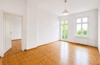 Wohnung mieten in Klarastraße, 12459 Oberschöneweide, Charmante Altbauwohnung mit zwei Balkonen und historischem Flair in Berlin-Oberschöneweide