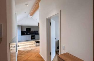 Lofts mieten in Schellingstrasse 32, 80799 Maxvorstadt, Aussergewöhnlicher Erstbezug: vollmöbliertes 2-Zimmer-Loft mit Terrasse über den Dächern Münchens
