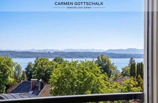 Villa kaufen in 82319 Starnberg, PANORAMA. SEE. ALPEN. ZUHAUSE. Familienvilla mit großem Garten, nur fünf Gehminuten zum See.