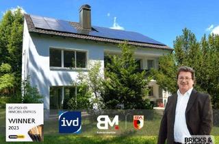 Haus kaufen in 86482 Aystetten, Geräumiges, energetisch saniertes Zweifamilienhaus mit Ausbaureserve und großzügigem Garten