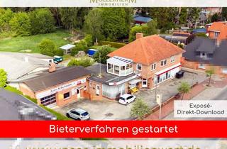Haus kaufen in 23749 Grube, Bieterverfahren - Wohn- und Geschäftshaus mit Werkstatt und Halle in Grube