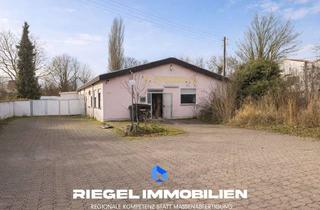 Haus kaufen in 76879 Hochstadt, Sie Hier? Wir auch! Ca. 2496 m² Grundstück - vielseitig nutzbarer Bungalow & eine Gewerbeeinheit