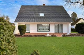 Einfamilienhaus kaufen in 25879 Süderstapel, Großzügiges Einfamilienhaus mit Kamin, Garten und vielseitigen Nutzungsmöglichkeiten